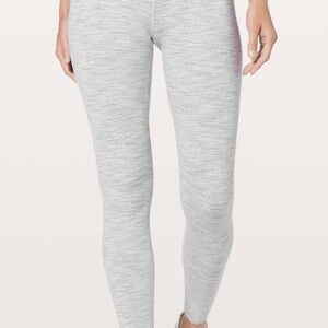 Lululemon Gray White Leggings